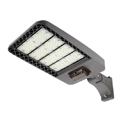 USA inventory 150w LED parking lot light with photocell 5000k shoebox pole light