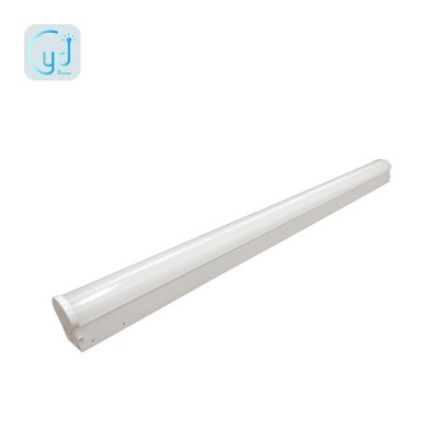 led linear batten light fitting 4ft 8ft strip CCT Power tunable dlc linkable led shop light fixtures