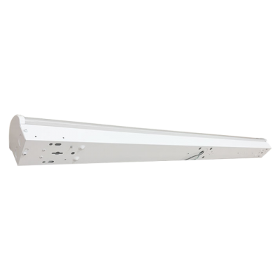 Non China making 4ft 8ft led linear strip batten light shop light CCT Power tunable dlc listed